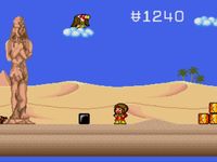 une photo d'Ã©cran de Alex Kidd in the Enchanted Castle sur Sega Megadrive